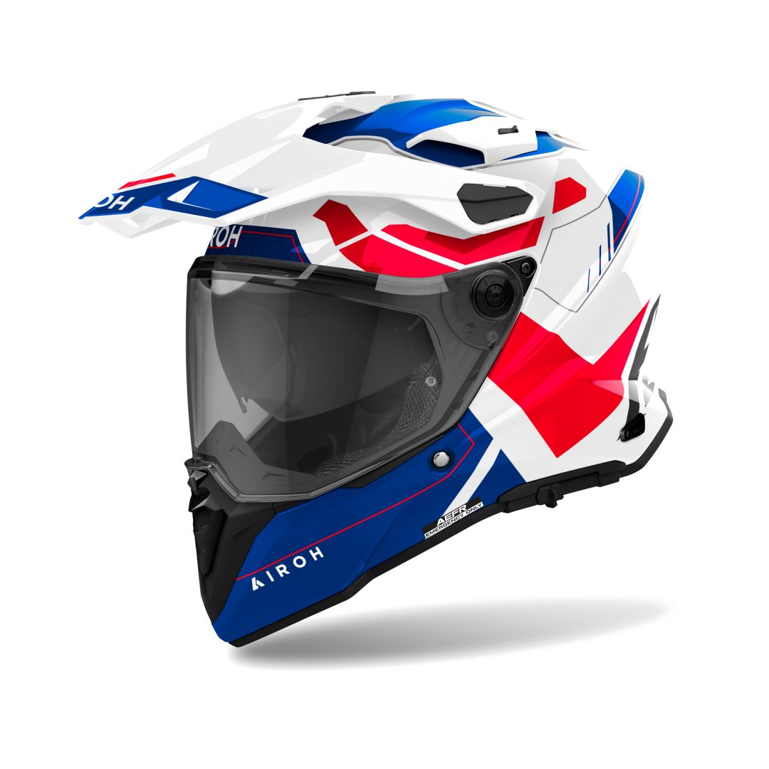 Airoh Commander 2 Reveal Wit - Rood S