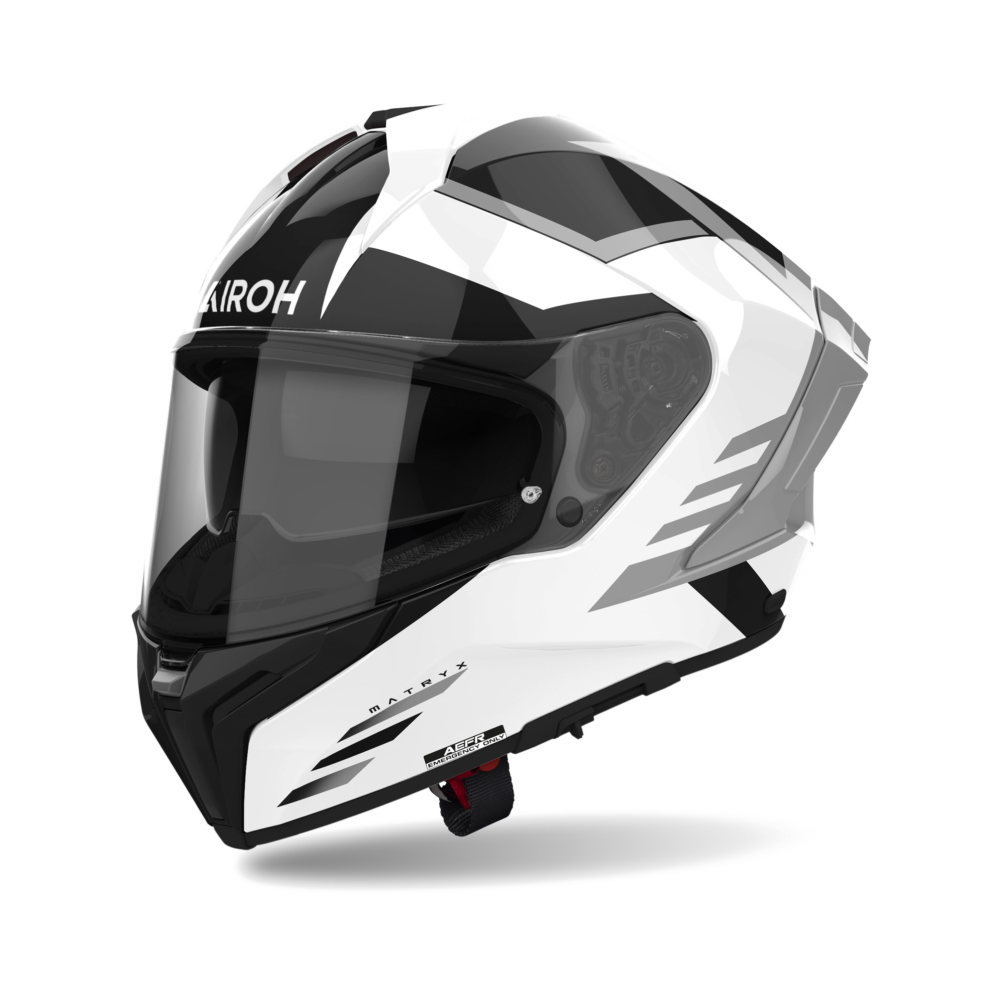 Airoh Matryx Thron Zwart - Wit L