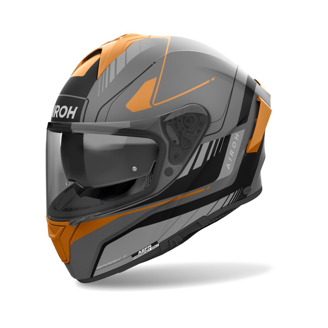 Airoh Spark 2 Chrono Zwart - Goud M