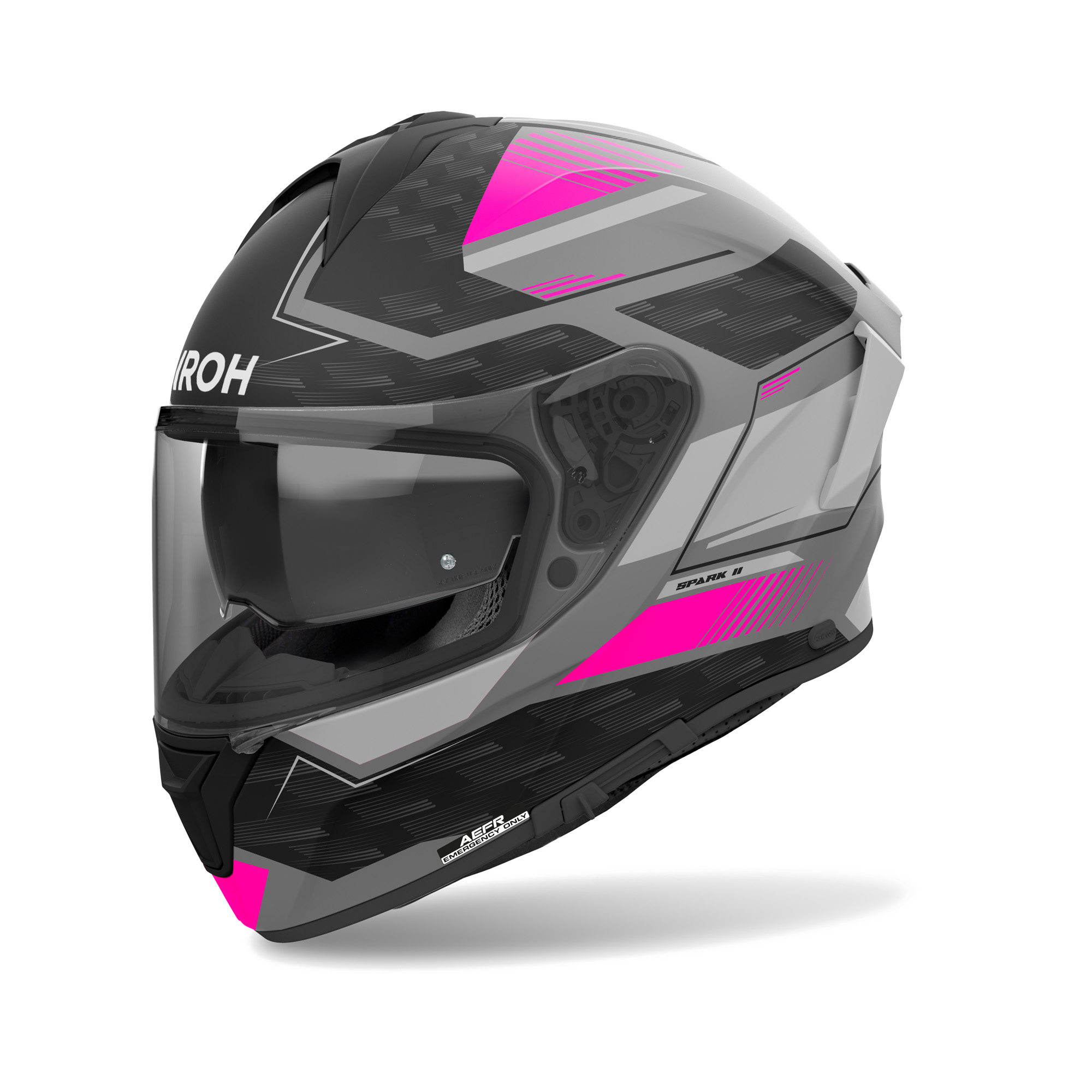 Airoh Spark 2 Zenith Grijs - Roze XS