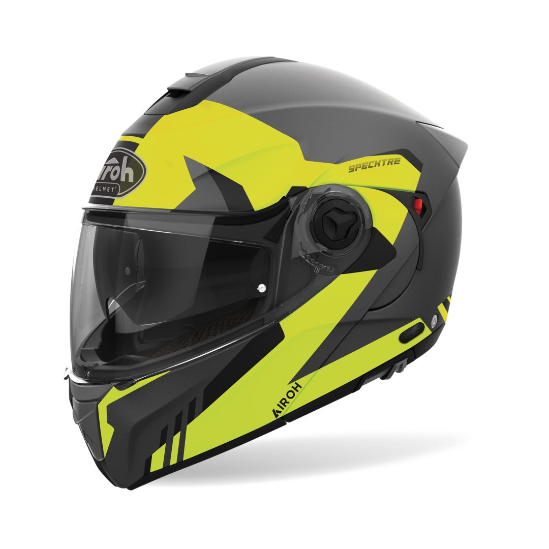 Airoh Specktre Clever Grijs - Geel XXL