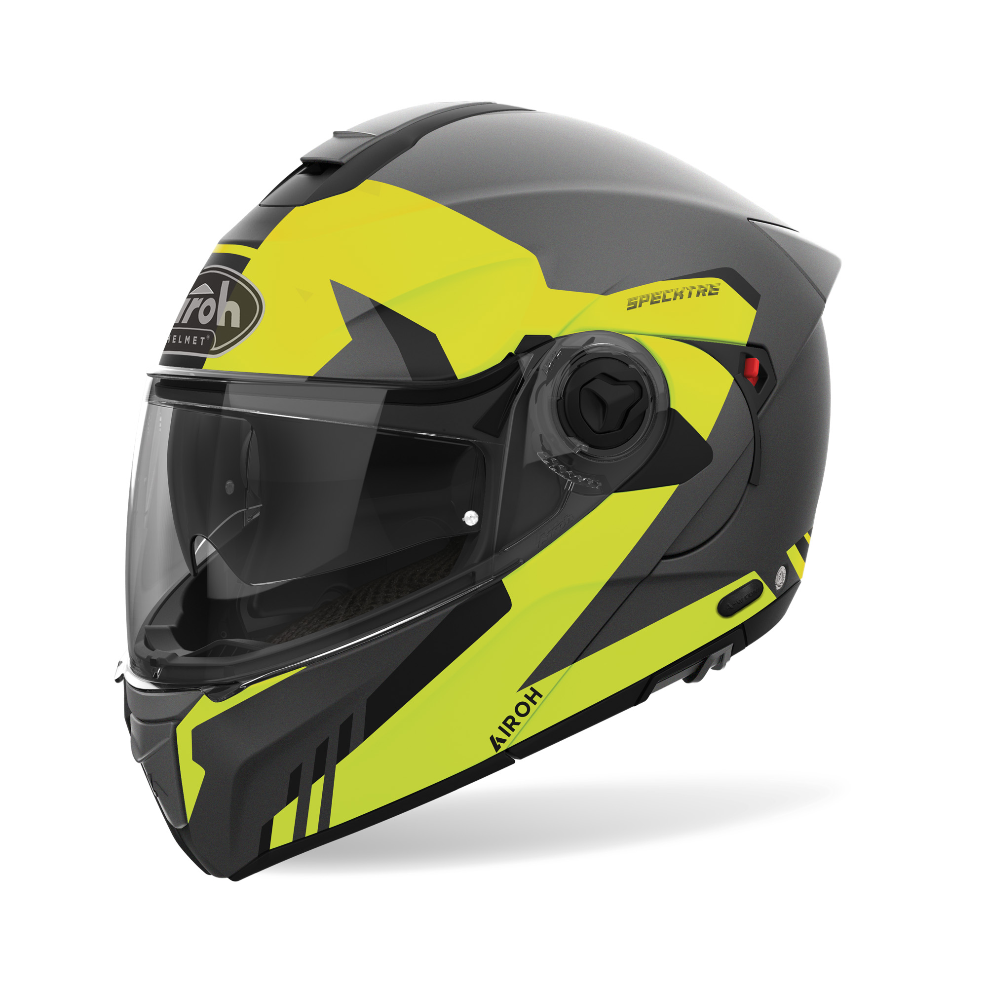 Airoh Specktre Clever Grijs - Geel L