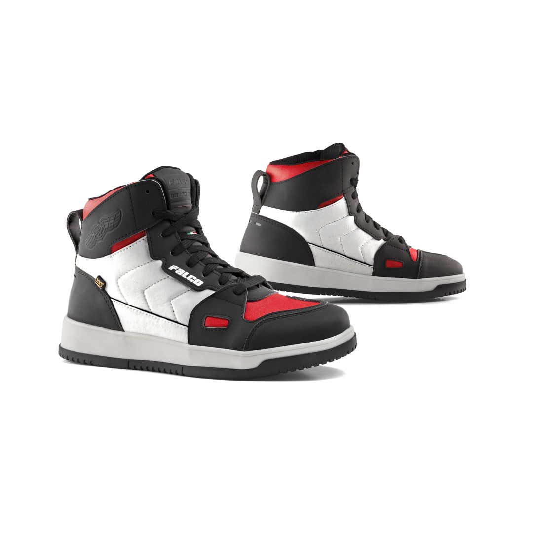 Falco Harlem Wit - Rood maat 47