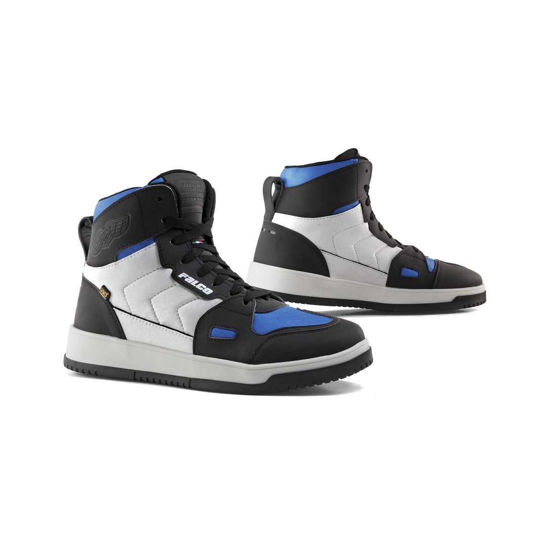 Falco Harlem Wit - Blauw maat 47