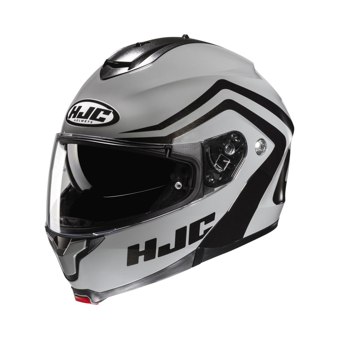 HJC C91N Nepos Zwart - Grijs XXL