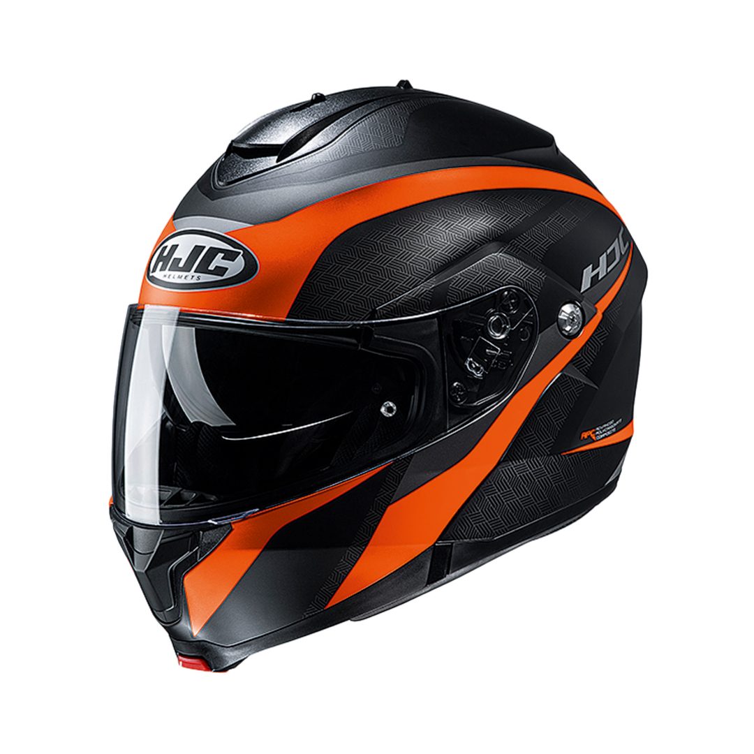 HJC C91 Taly Oranje - Zwart XS