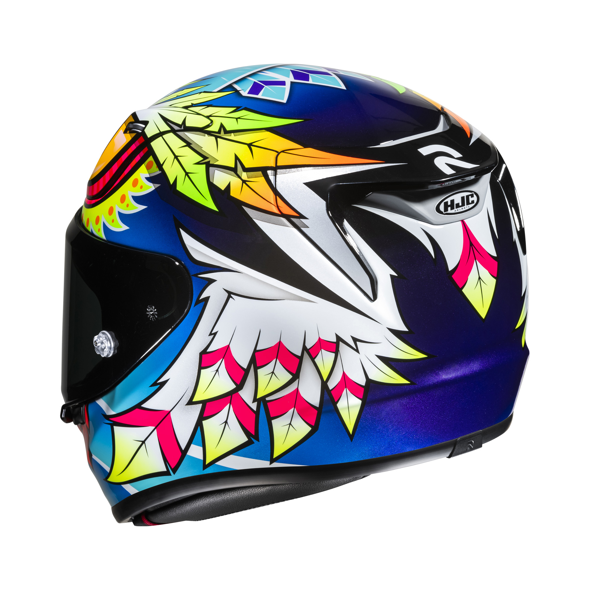 HJC RPHA 12 Spasso Blauw - Wit XXL - Afbeelding 3