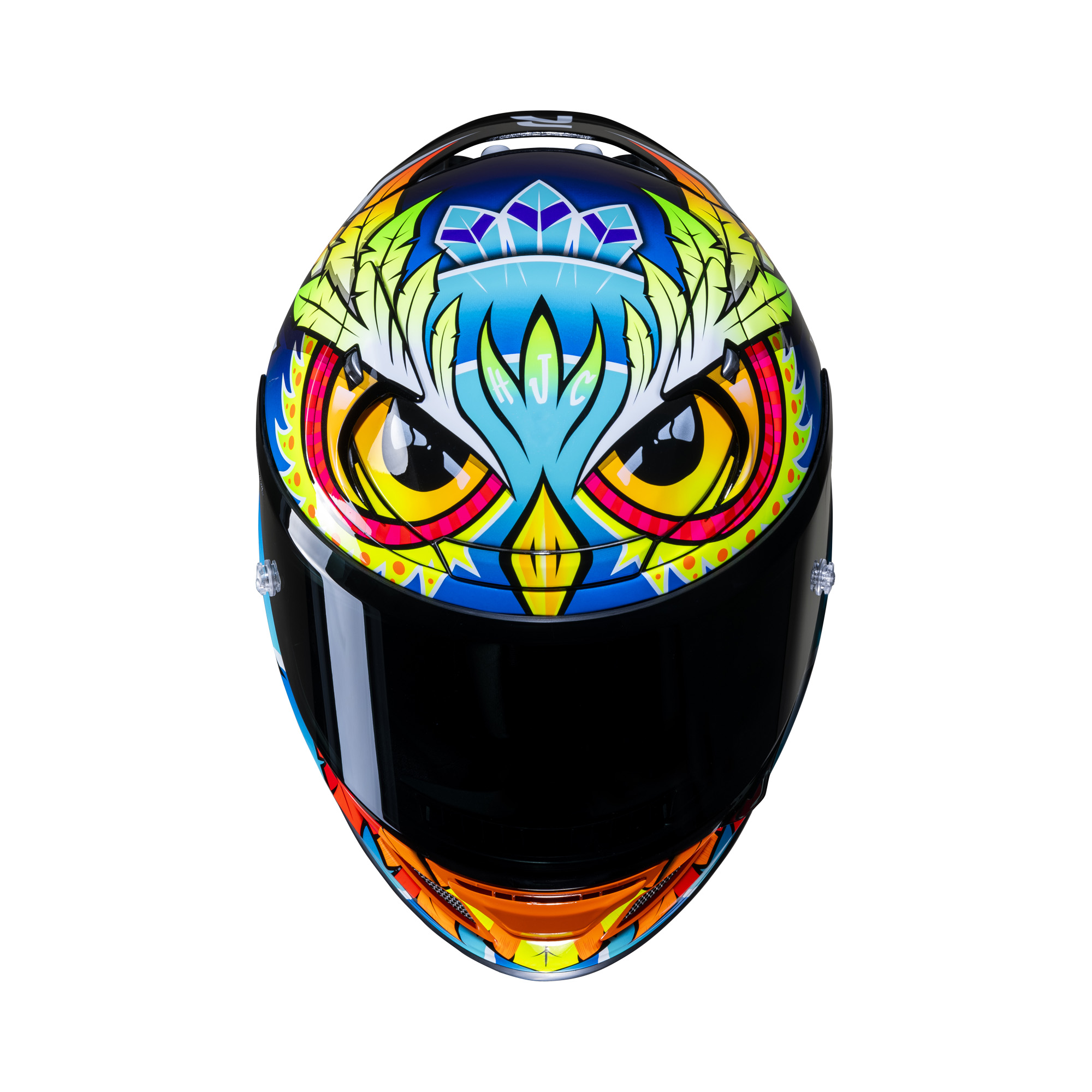 HJC RPHA 12 Spasso Blauw - Wit XXL - Afbeelding 4