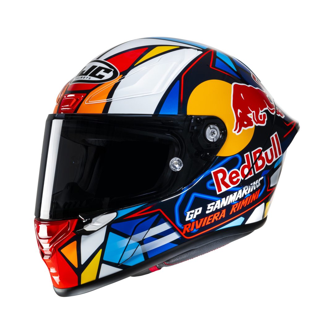 HJC RPHA 1 Misano Wit - Blauw XXL