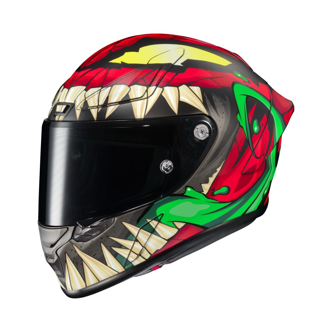 HJC RPHA 1 Toxin Marvel Rood - Groen L