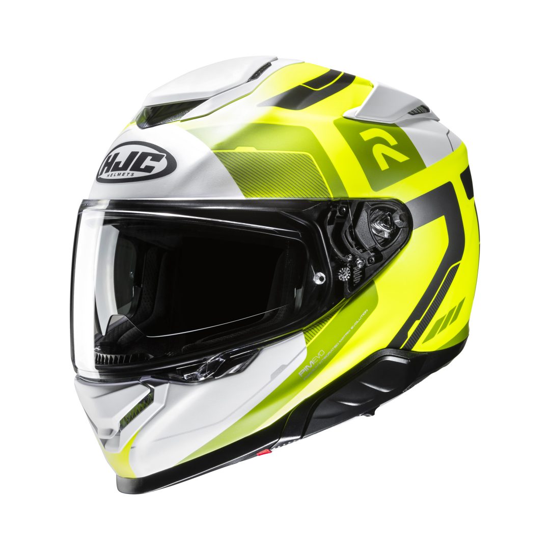 HJC RPHA 71 Cozad Geel - Zwart XXL