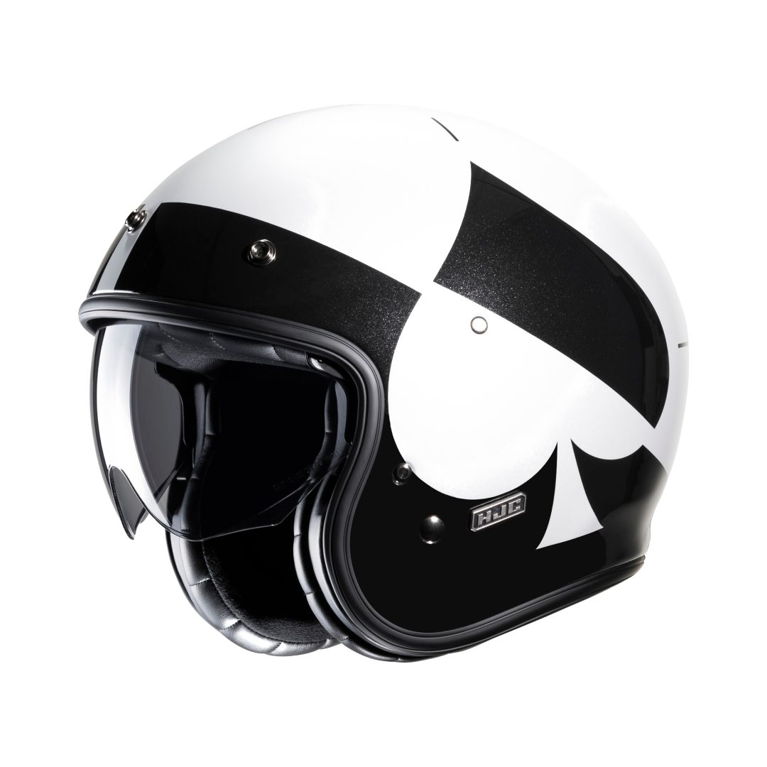 HJC V31 Kuz Wit - Zwart XL