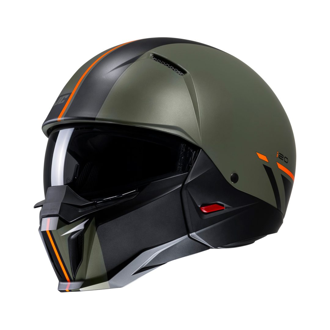 HJC i20 Batol Groen - Oranje S