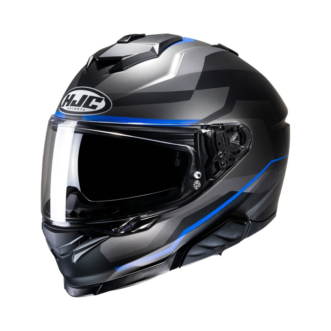 HJC i71 Nior Grijs - Blauw XXL