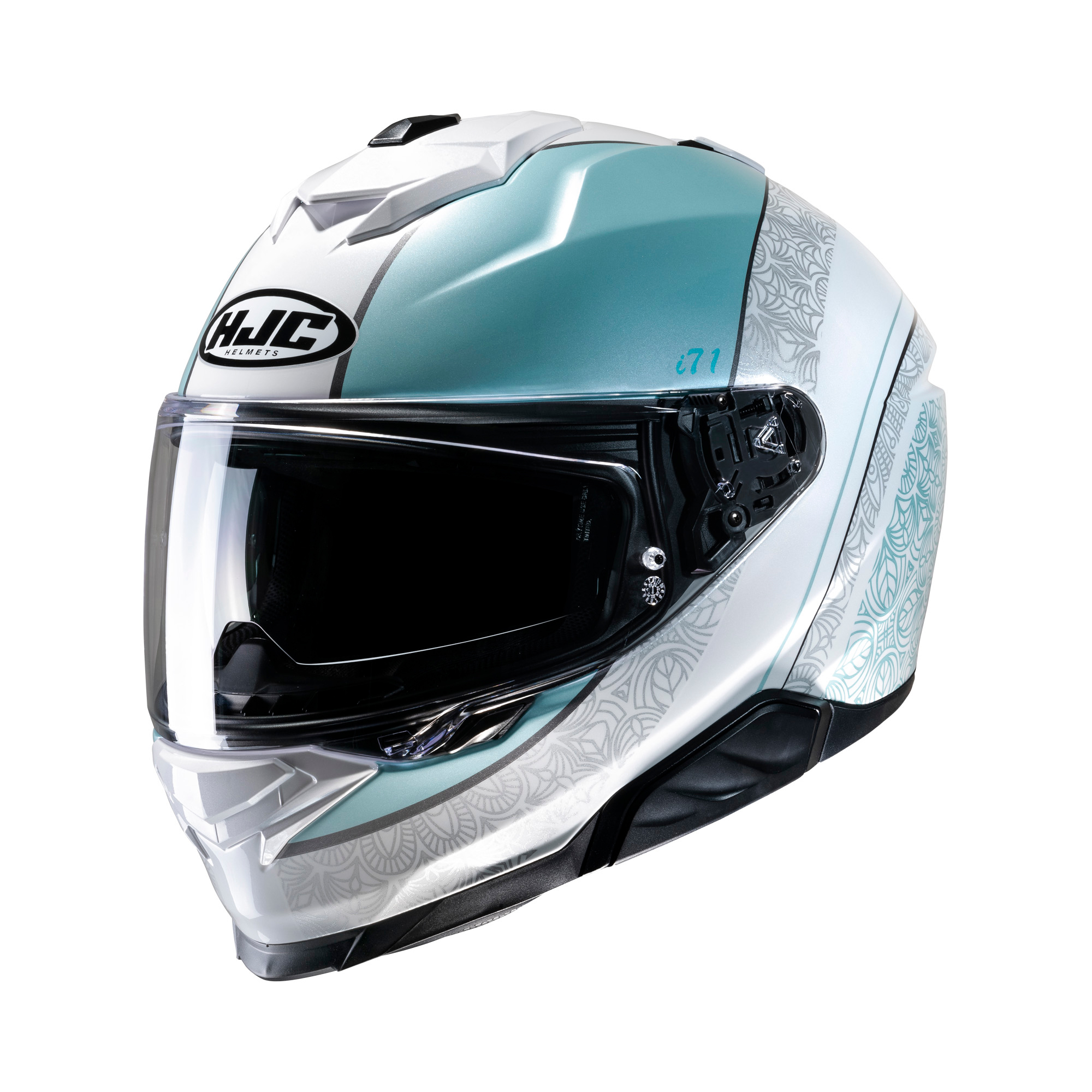 HJC i71 Sera Wit - Blauw XS