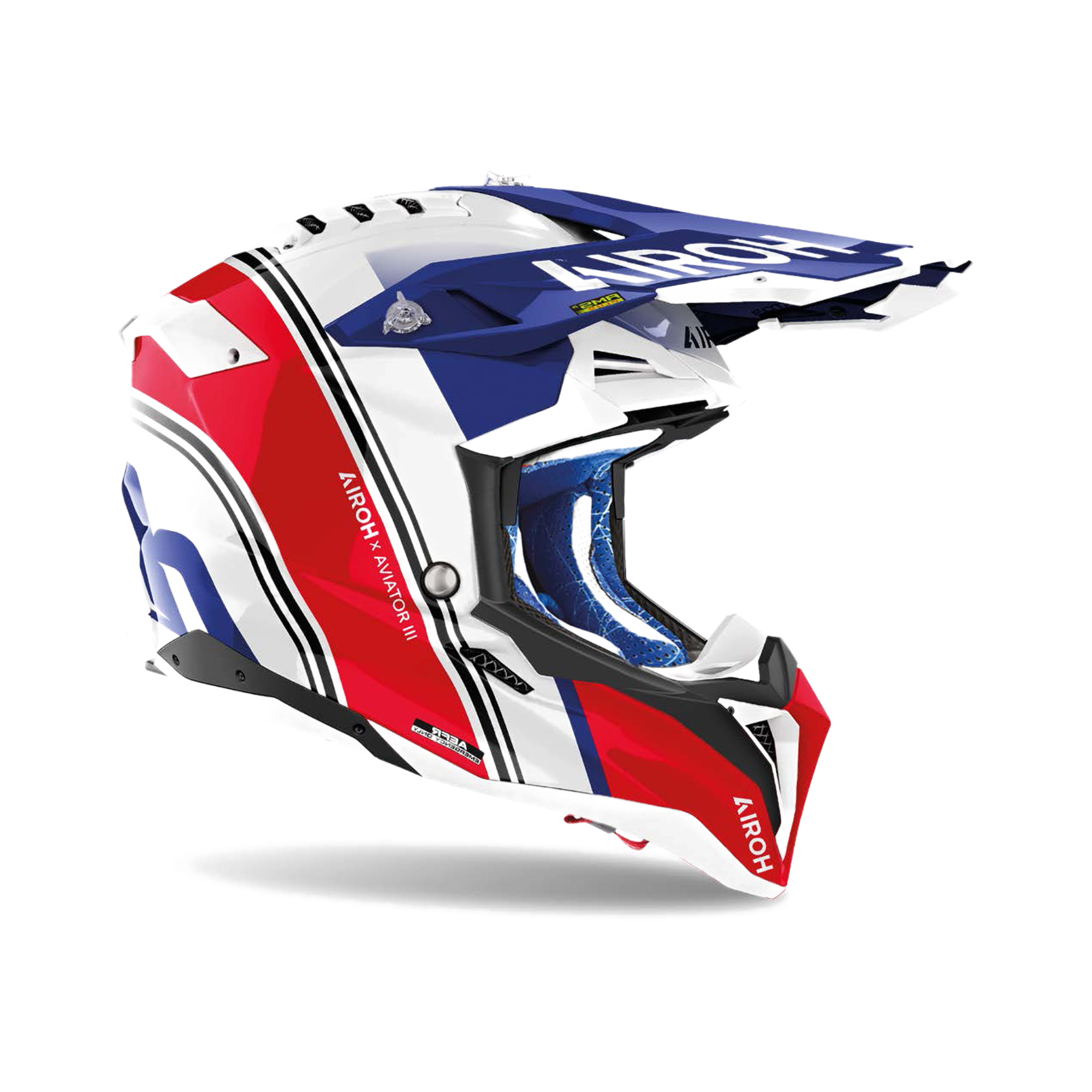 Airoh Aviator 3 Hima Rood / Wit S - Afbeelding 2