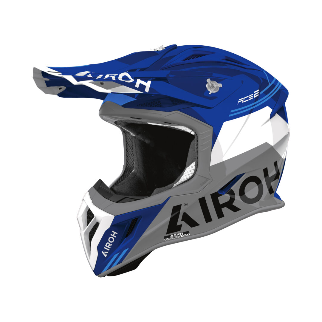 Airoh Aviator Ace 2 Fury Grijs / Blauw XS