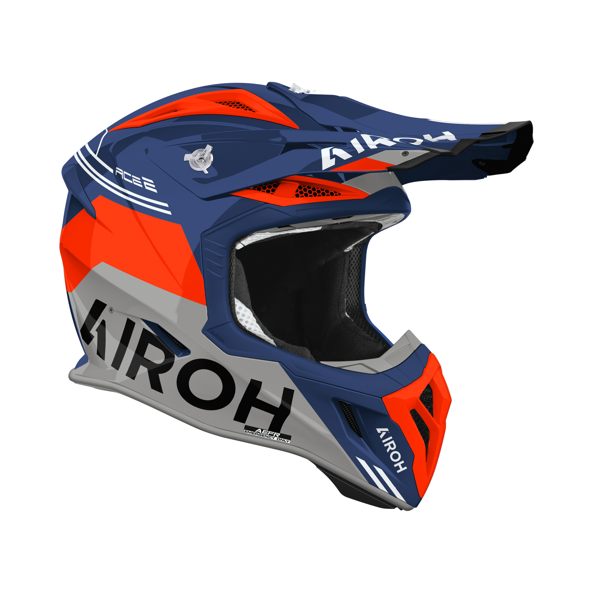 Airoh Aviator Ace 2 Fury Grijs / Rood XS - Afbeelding 2