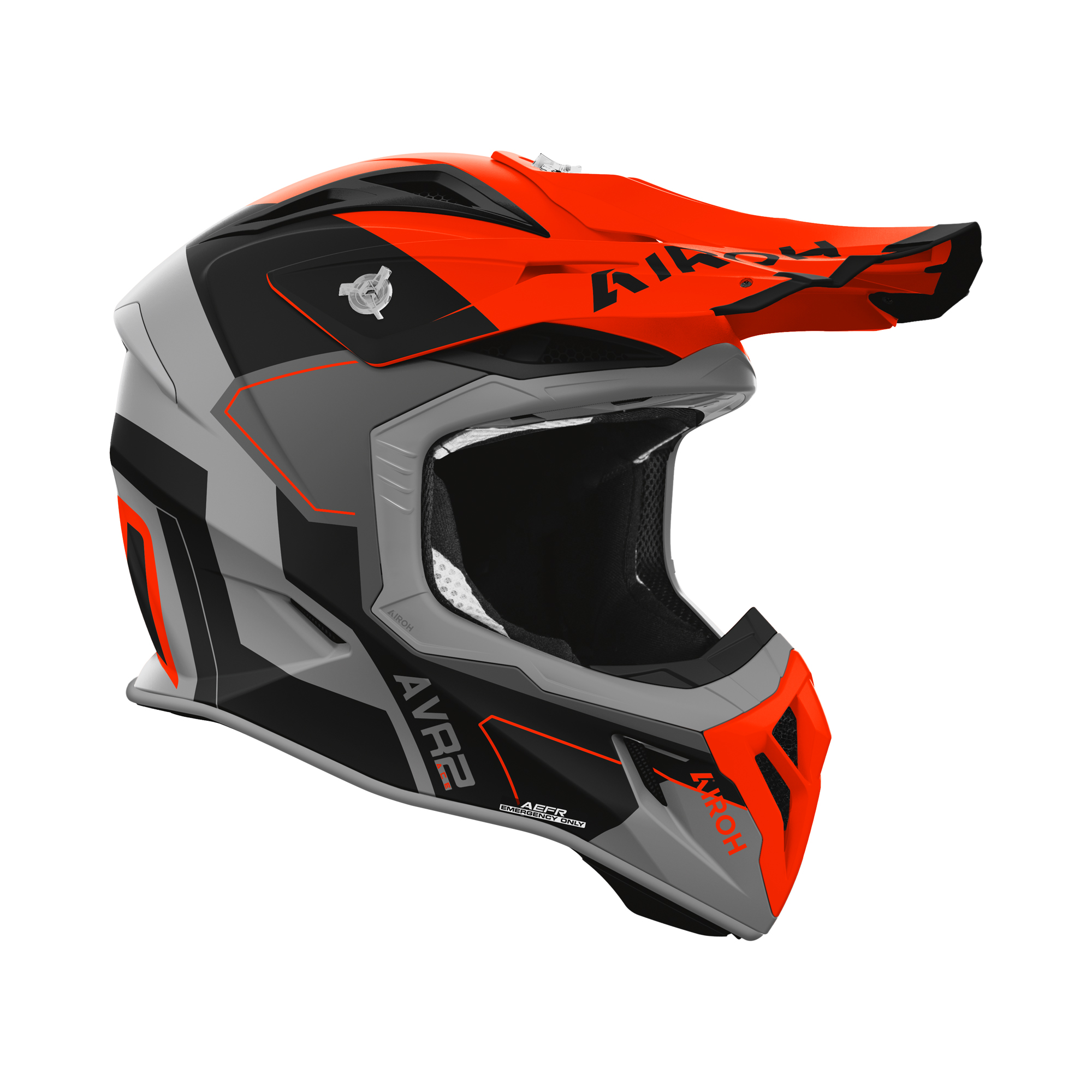 Airoh Aviator Ace 2 Shield Zwart / Oranje L - Afbeelding 2