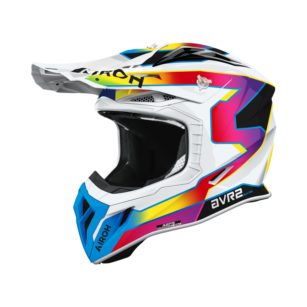 Airoh Aviator Ace 2 Sunrise Wit / Paars M