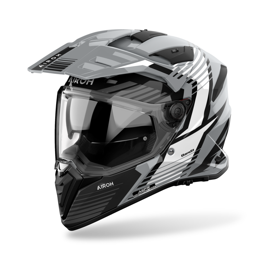 Airoh Bandit Spicy Grijs / Wit M