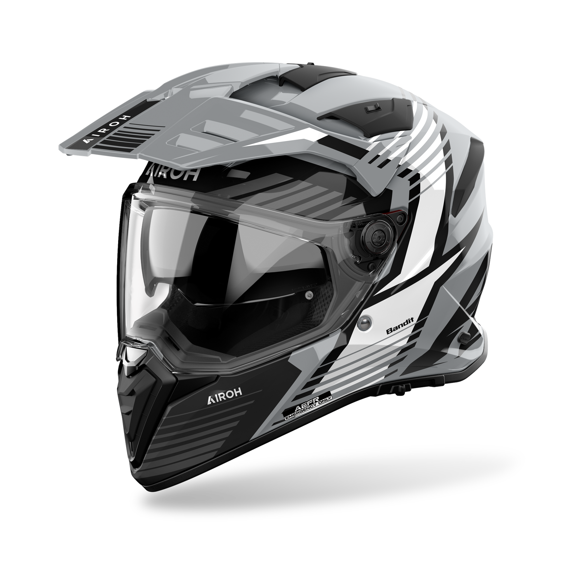 Airoh Bandit Spicy Grijs / Wit M