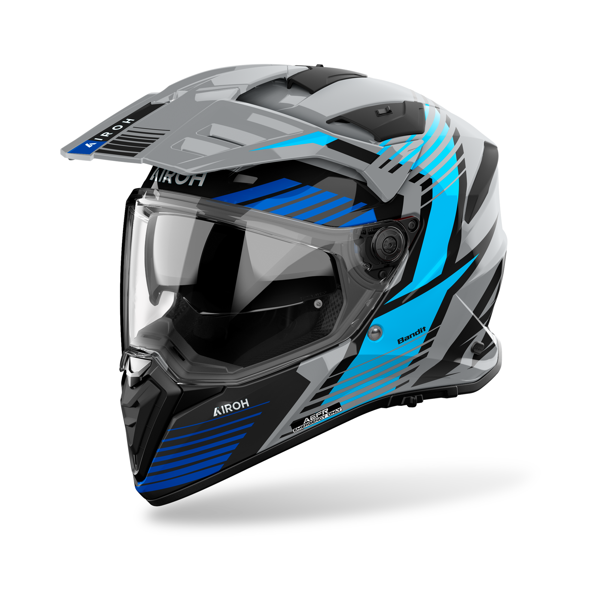 Airoh Bandit Spicy Grijs / Blauw S