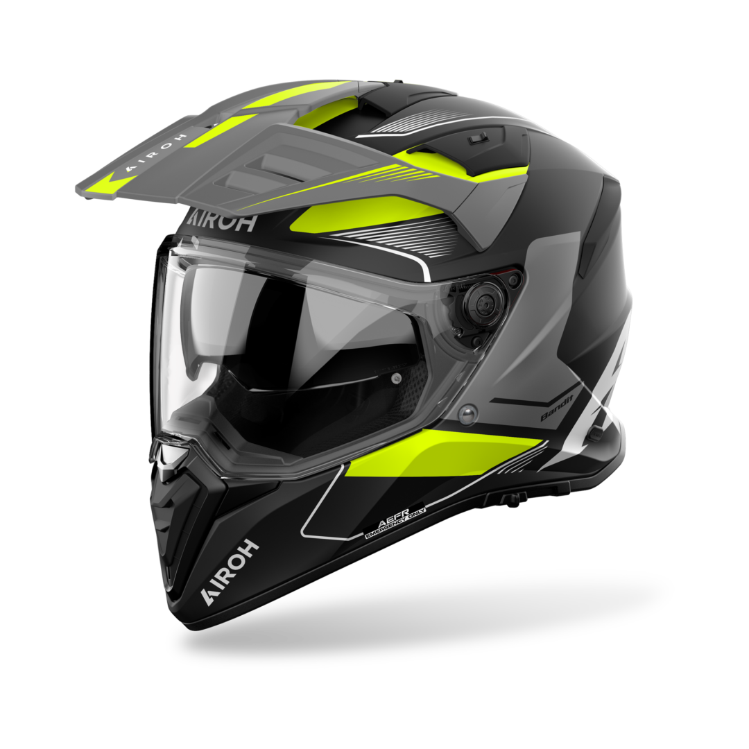 Airoh Bandit Tune Zwart / Geel S