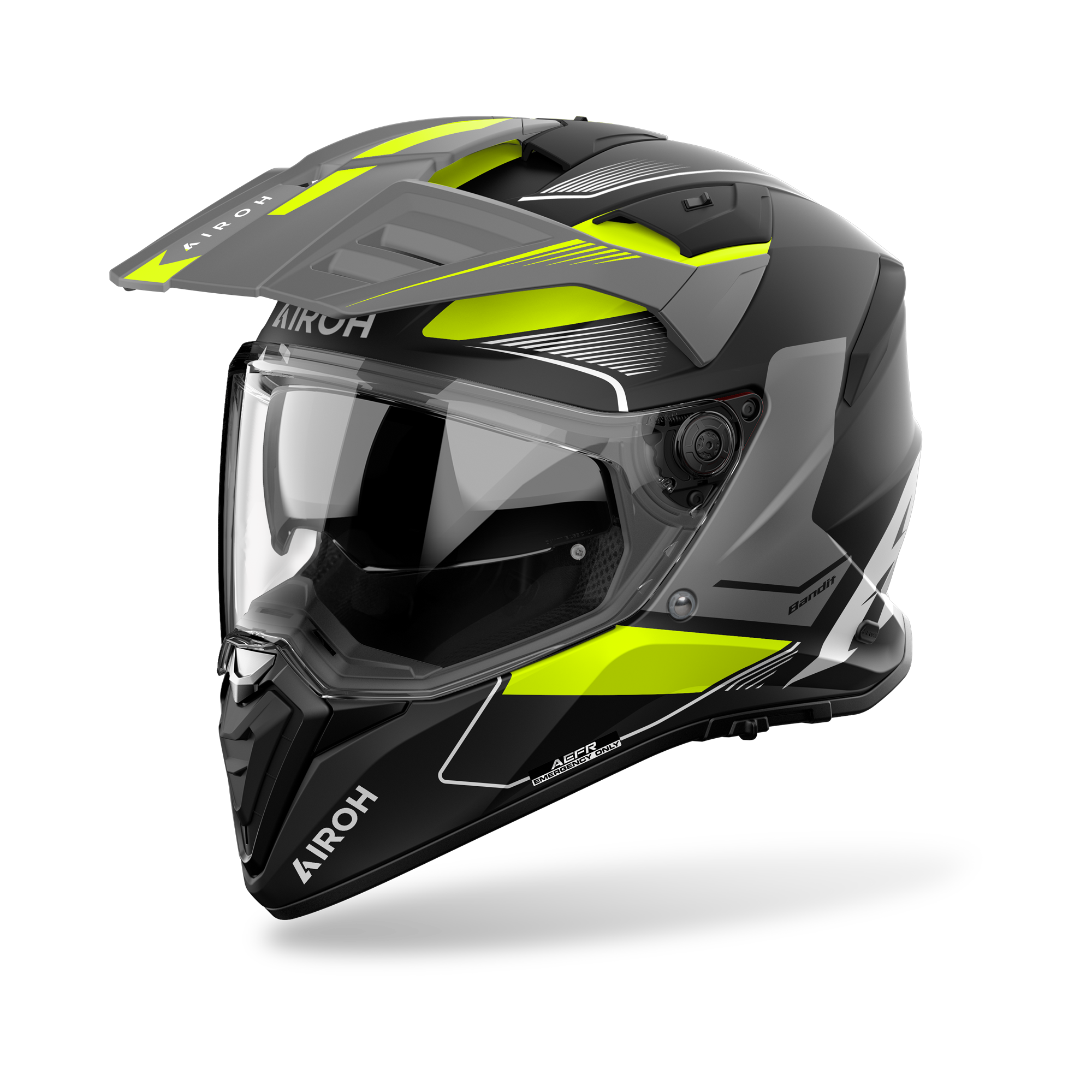 Airoh Bandit Tune Zwart / Geel S