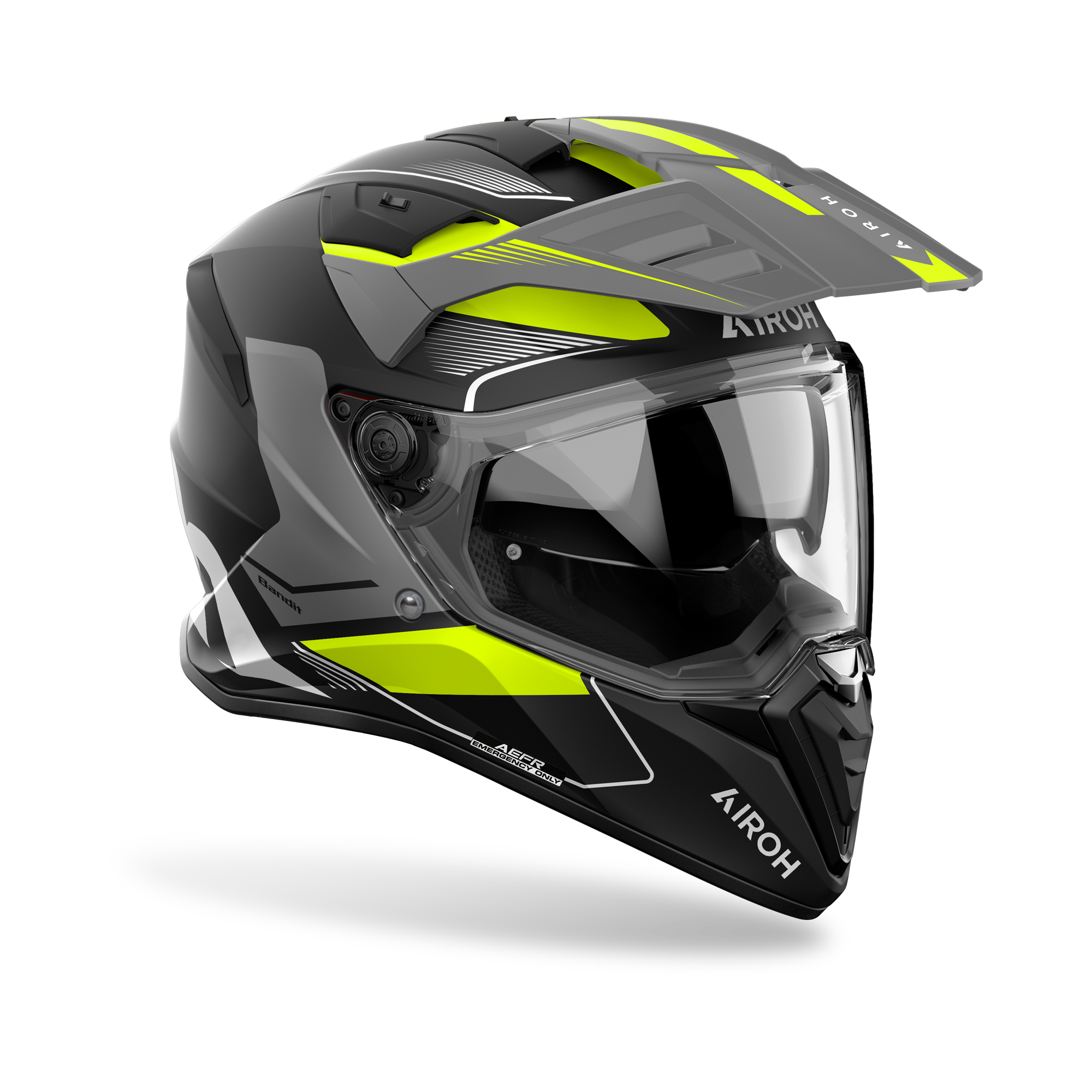 Airoh Bandit Tune Zwart / Geel S - Afbeelding 2