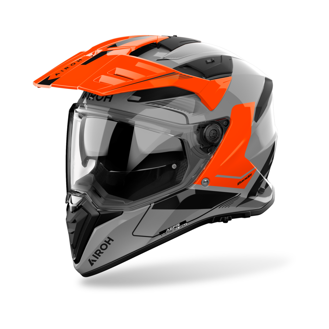 Airoh Bandit Tune Grijs / Oranje S