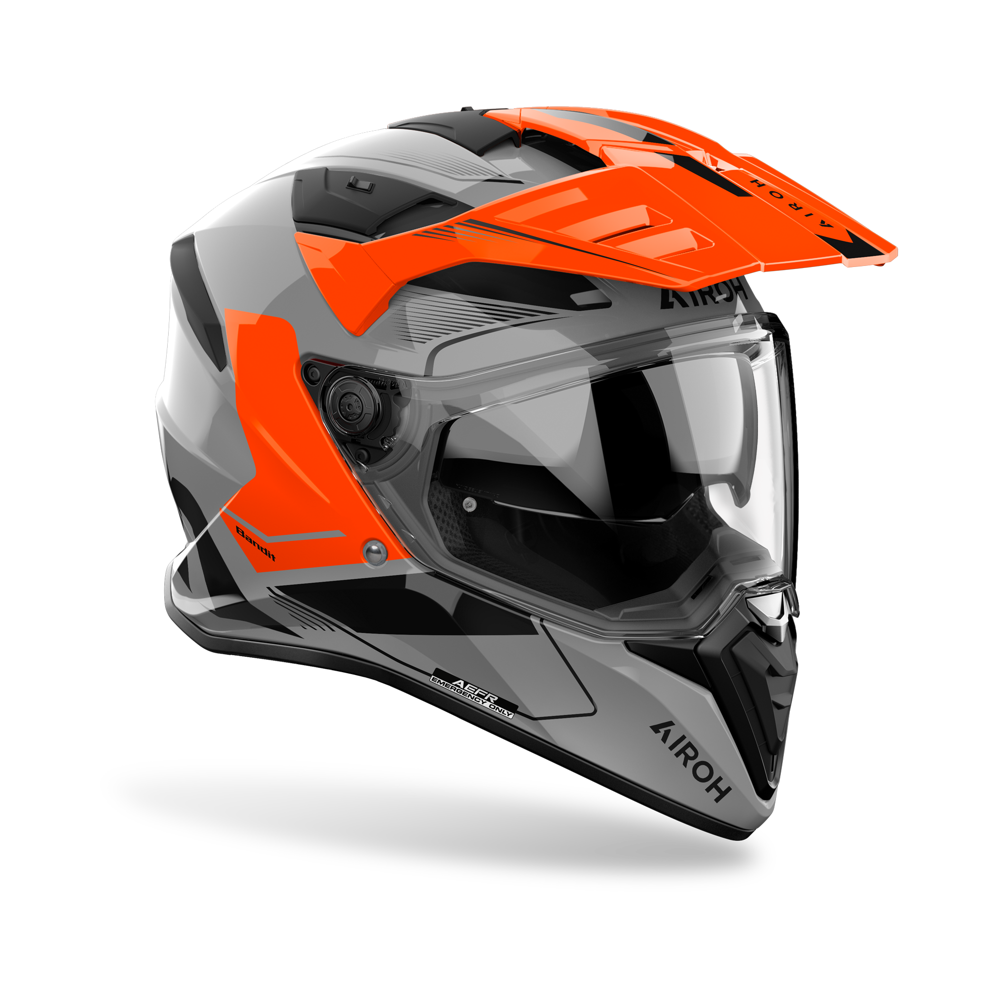 Airoh Bandit Tune Grijs / Oranje S - Afbeelding 2