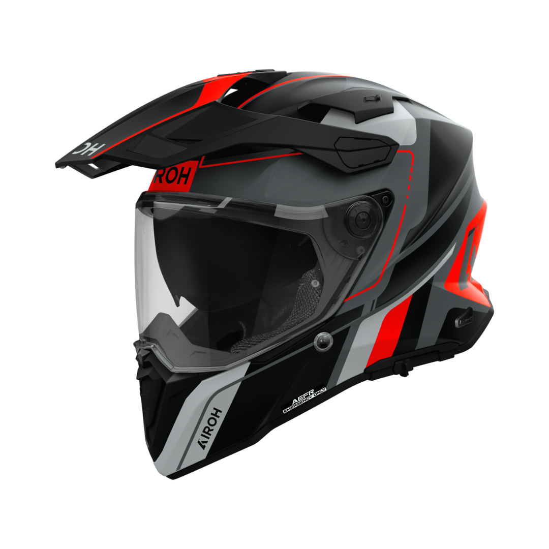 Airoh Commander 2 Skip Zwart / Oranje S