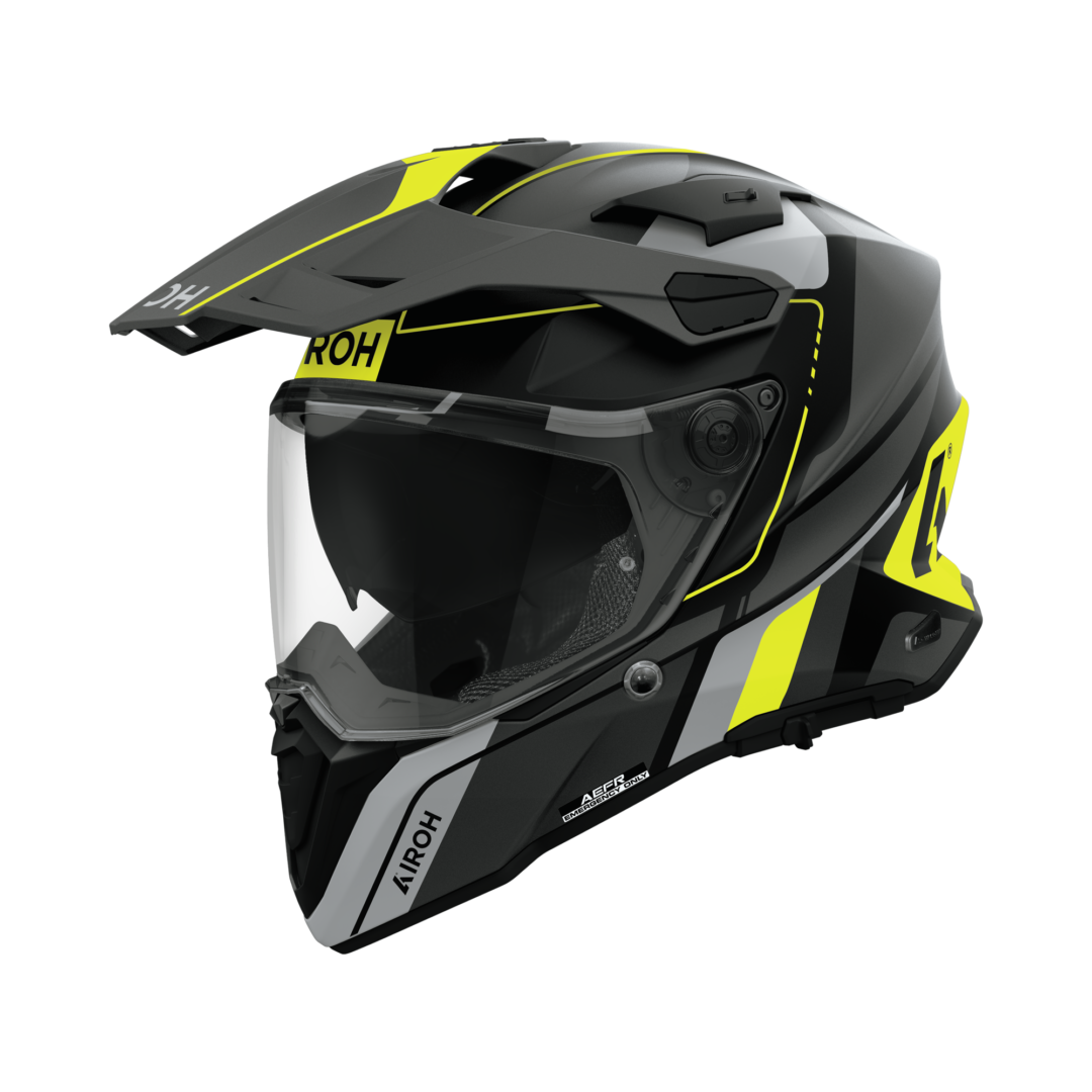 Airoh Commander 2 Skip Zwart / Geel S