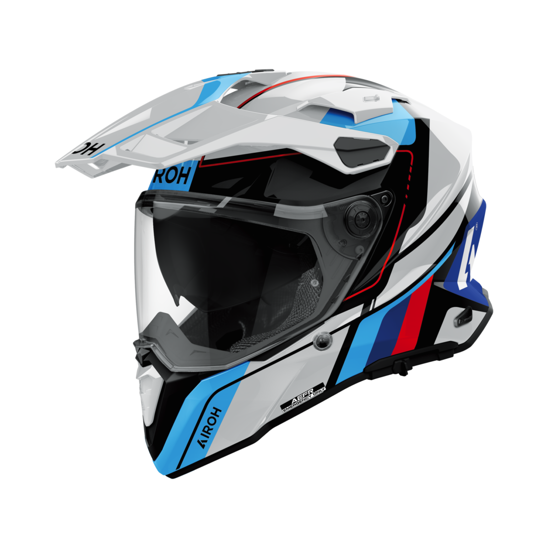 Airoh Commander 2 Skip Wit / Blauw S