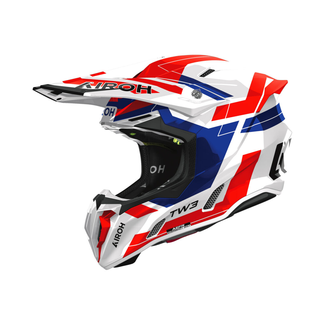 Airoh Twist 3 Dynasty Wit / Rood L