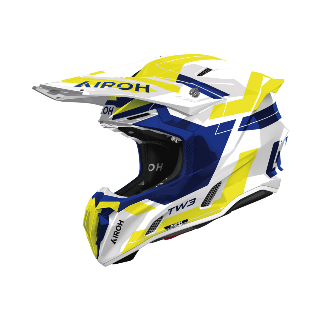 Airoh Twist 3 Dynasty Wit / Blauw S