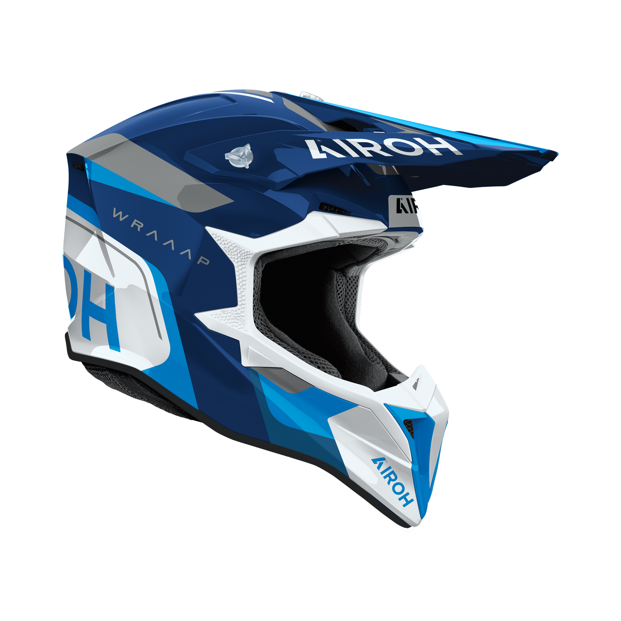 Airoh Wraaap Conquer Zwart / Blauw XXL - Afbeelding 2