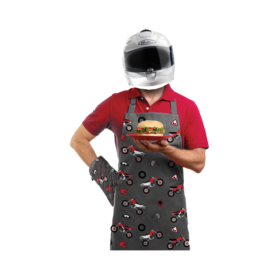 Apron and oven mitt Cruiser