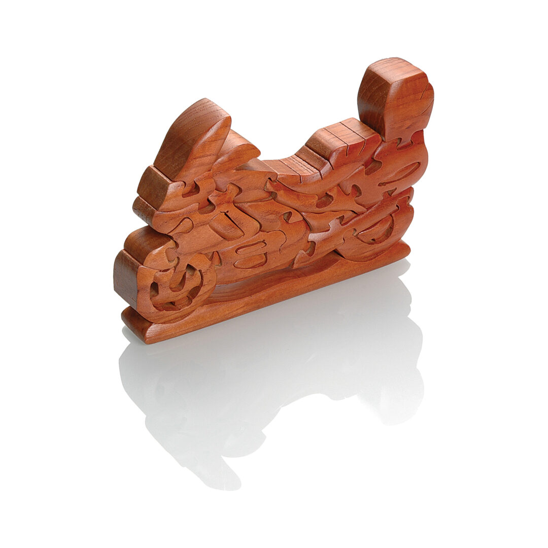 Puzzel, Motorfiets 2 Hout, Tourer