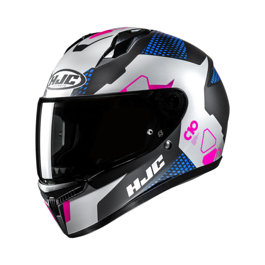 HJC C10 Aspa Grijs / Roze M