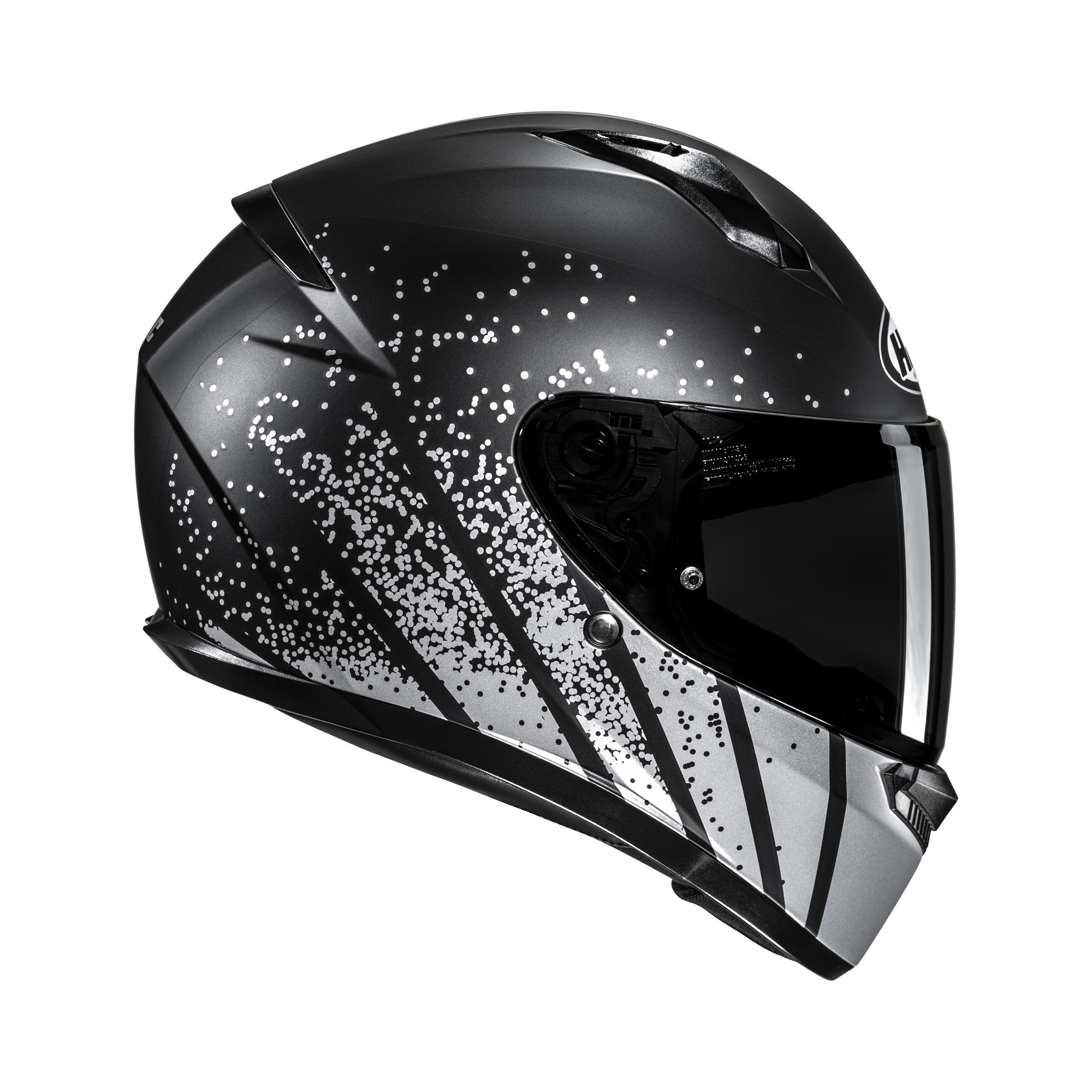 HJC C10 Haven Grijs / Zwart S - Afbeelding 4