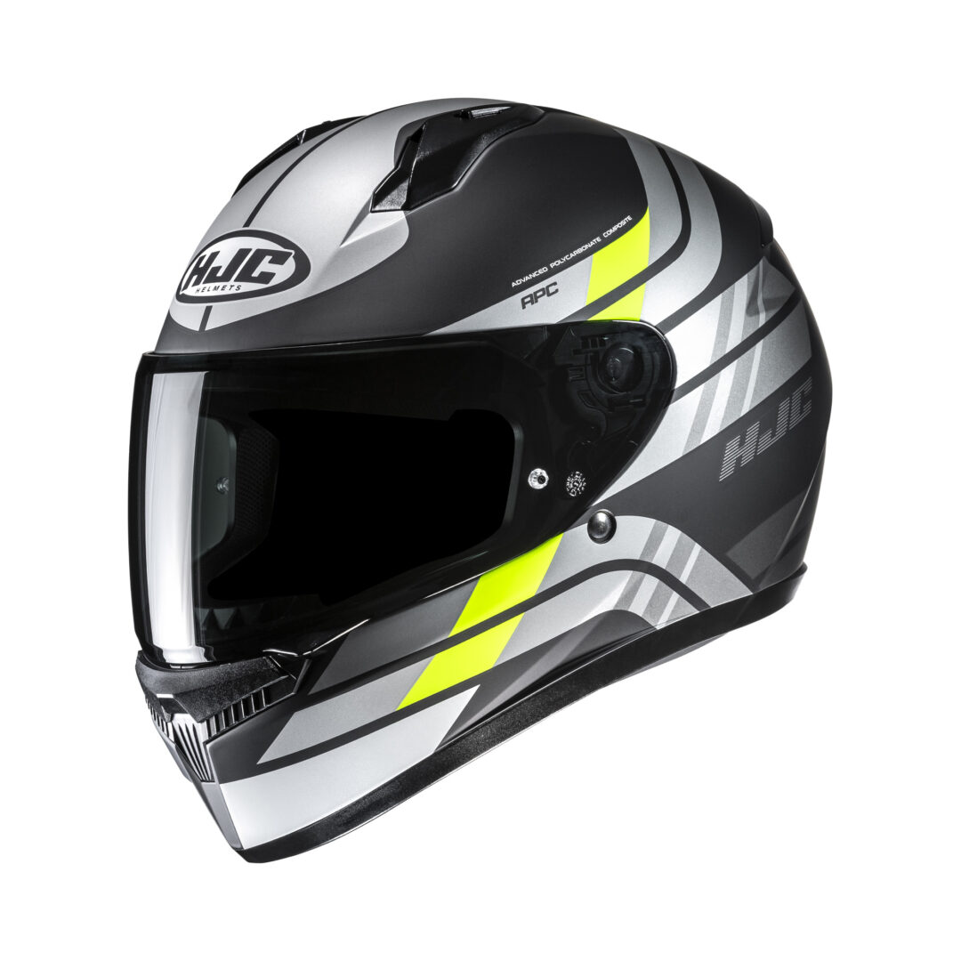 HJC C10 Hiper Zwart / Geel XL