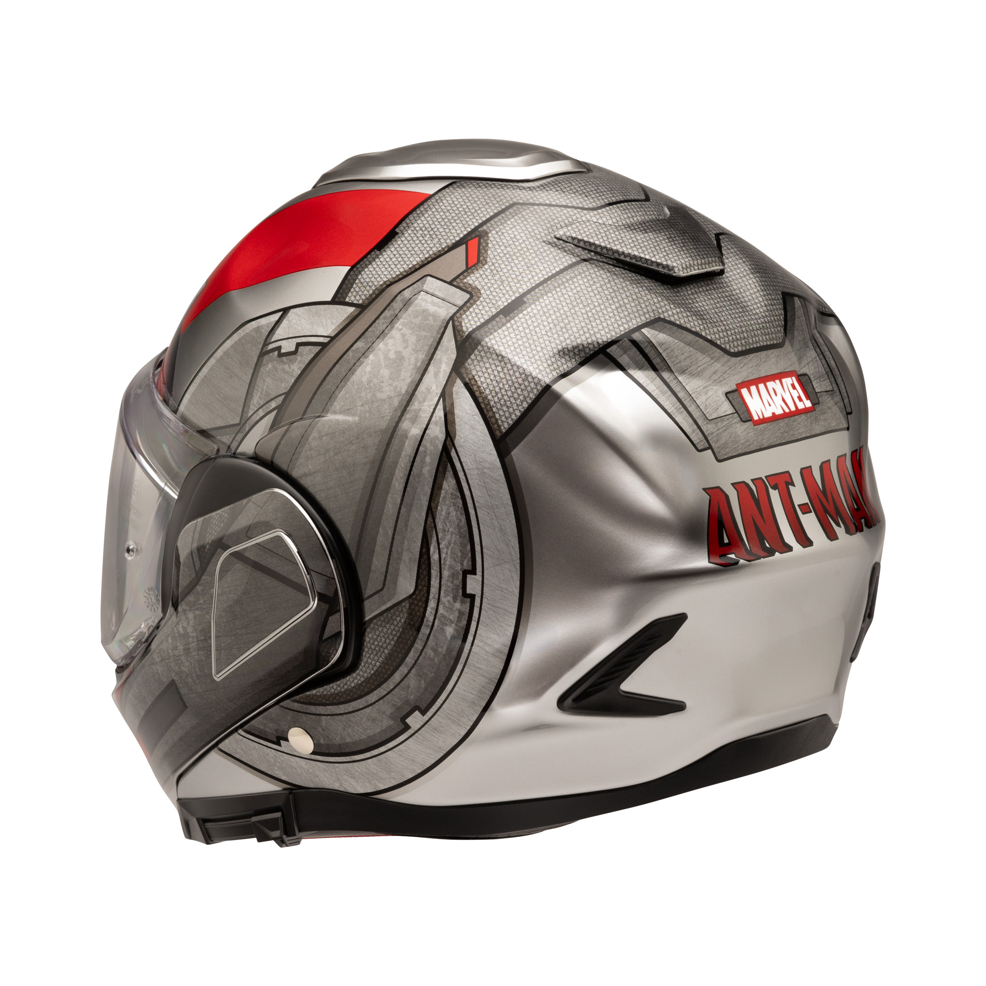 HJC F100 Ant-Man Grijs / Rood XL - Afbeelding 4