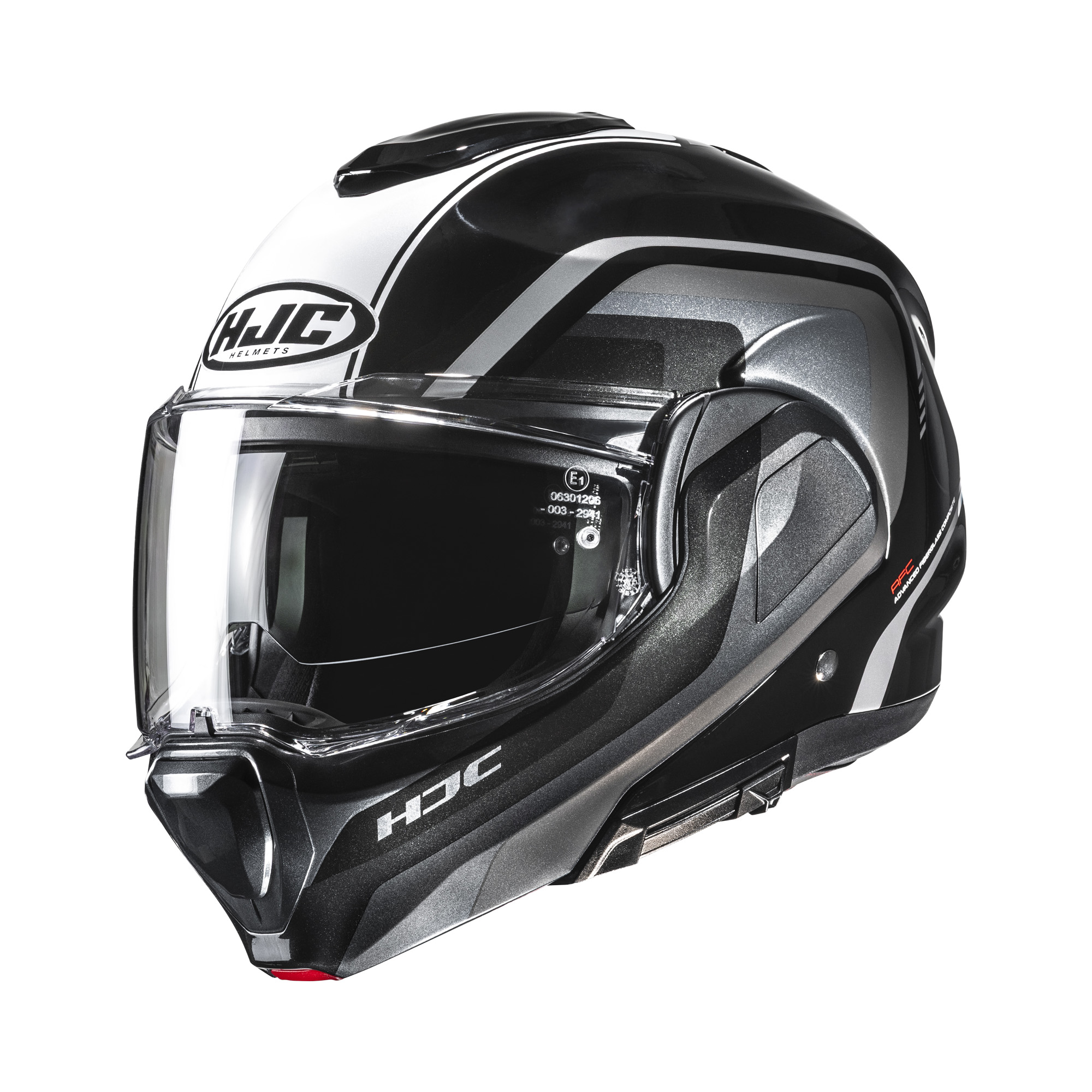 HJC F100 Reff Zwart / Grijs L