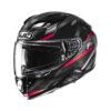 HJC F71 Carbon Esira Zwart / Rood L