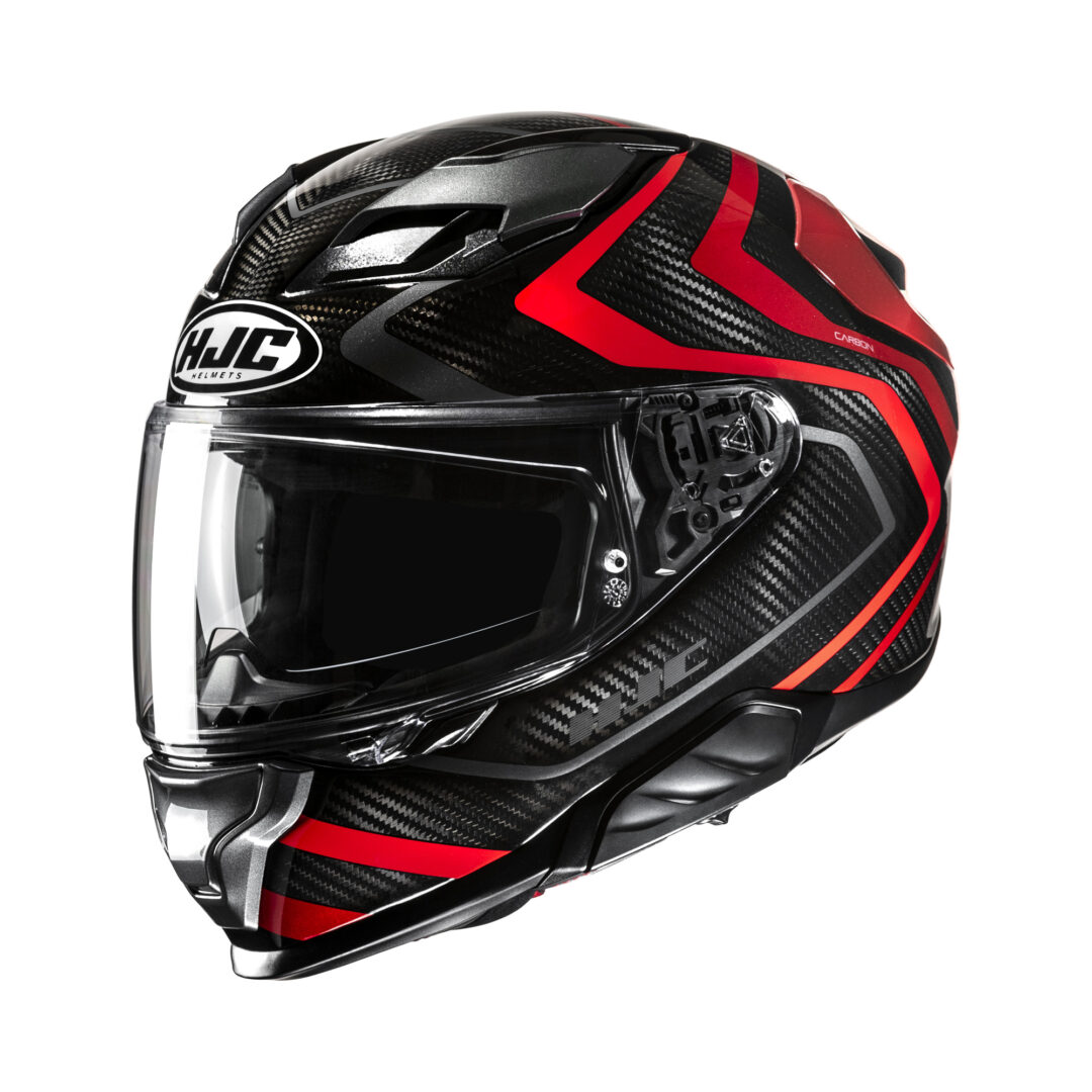 HJC F71 Carbon Nevio Zwart / Rood XXL