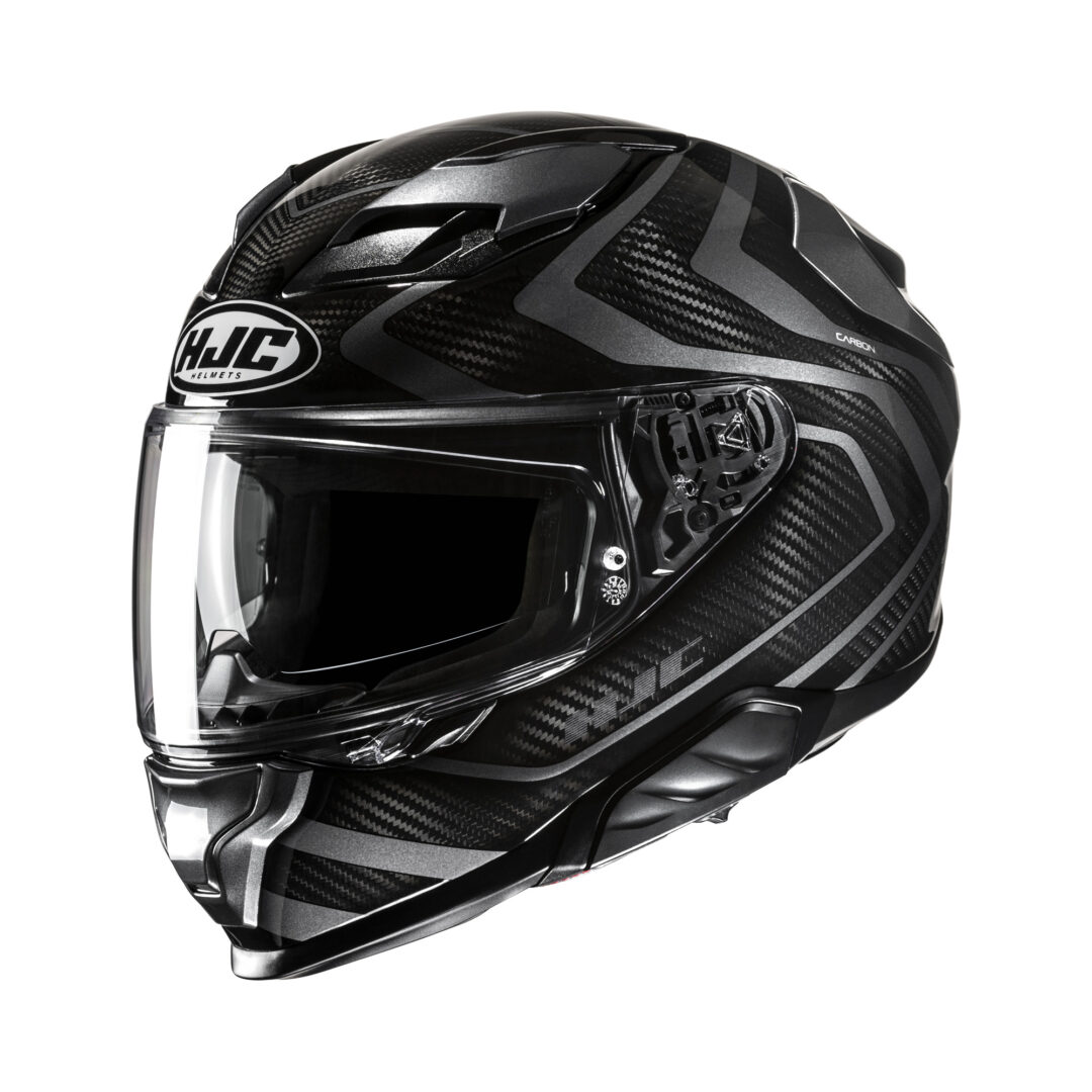 HJC F71 Carbon Nevio Zwart / Grijs XXL