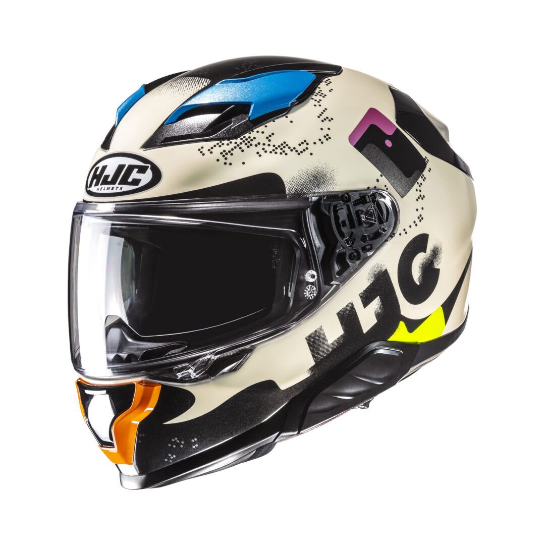 HJC F71 Faco Wit / Zwart L