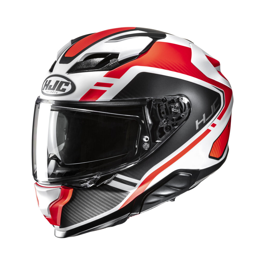 HJC F71 Tozz Wit / Oranje XL